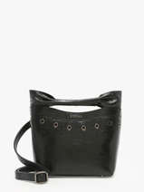 Sac Bandoulire Joey Cuir Etrier Noir joey EJOE042S