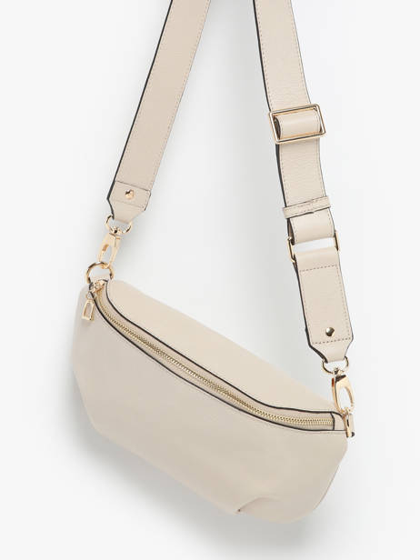 Large Leather Tradition Belt Bag Etrier Beige tradition ETRA022L other view 2